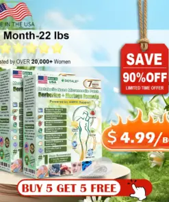DOTALE® NAD+ Moringa Berberine AMPK Support Nano Microneedle Patch
